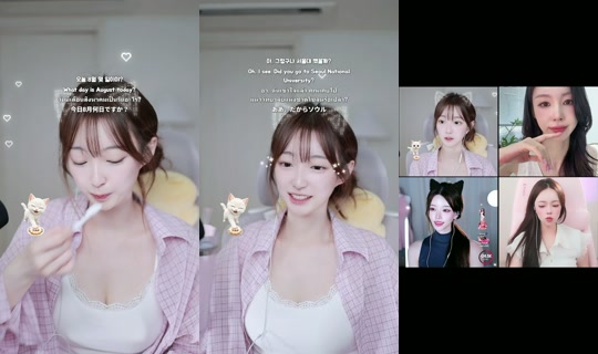 .nyang6 TikTok Live — Aug 27, 2026, 3:39 AM