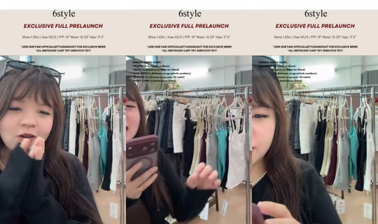 6style TikTok Live — Oct 2, 2026, 8:00 AM