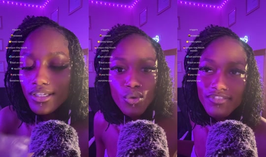 amirahasmr TikTok Live — Sep 25, 2026, 4:45 AM