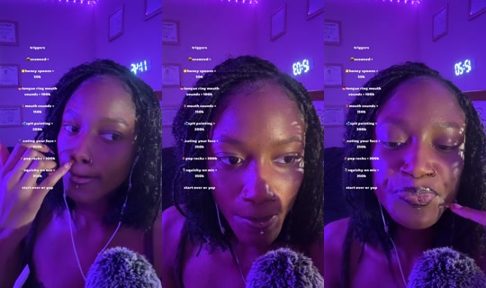 amirahasmr TikTok Live — Sep 26, 2026, 3:57 AM