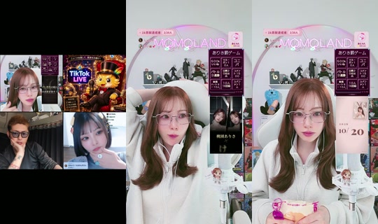 arisa_momoland TikTok Live — Oct 8, 2026, 11:58 PM