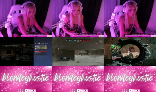 blondeghostie TikTok Live — Aug 20, 2026, 7:47 AM