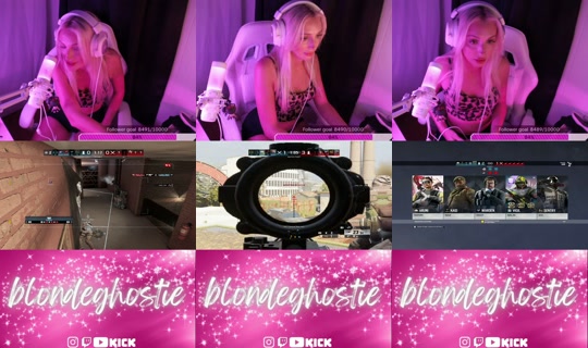 blondeghostie TikTok Live — Aug 20, 2026, 8:37 AM