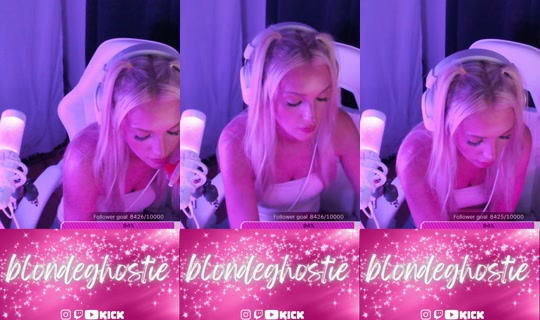 blondeghostie TikTok Live — Sep 2, 2026, 7:45 AM