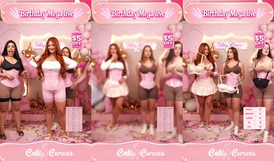 calicurvesfajas TikTok Live — Aug 22, 2026, 11:55 PM
