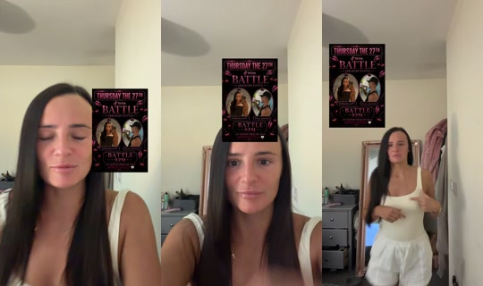chloelyons99 TikTok Live — Aug 26, 2026, 7:25 PM