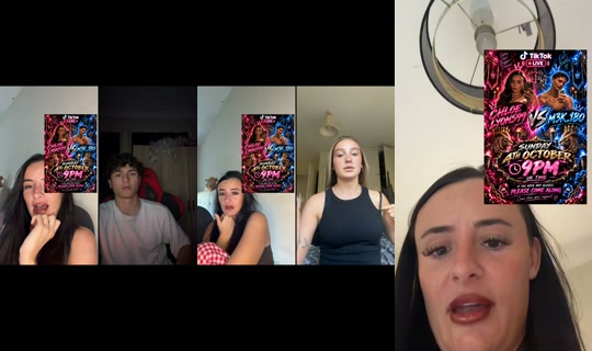 chloelyons99 TikTok Live — Oct 3, 2026, 4:33 PM