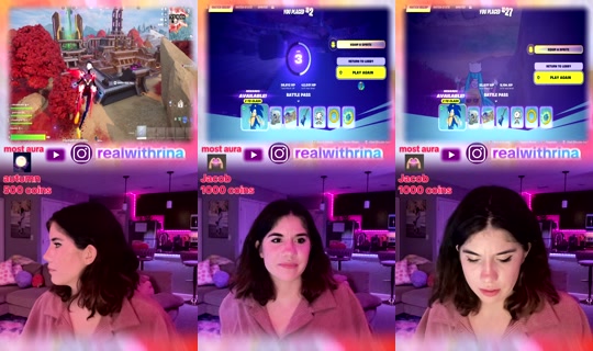 corrinalina TikTok Live — Aug 22, 2026, 2:46 AM