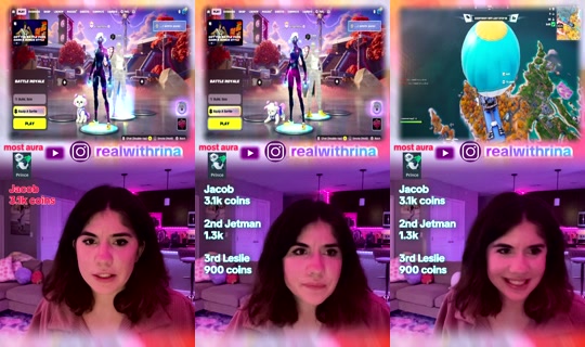 corrinalina TikTok Live — Aug 22, 2026, 3:36 AM