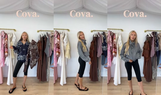covaclothing TikTok Live — Aug 30, 2026, 8:45 AM