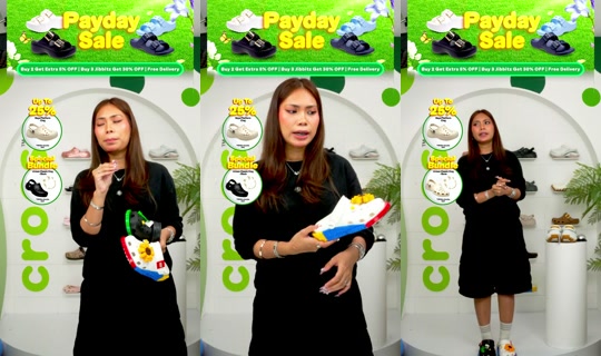 crocsmy TikTok Live — Aug 24, 2026, 11:55 AM