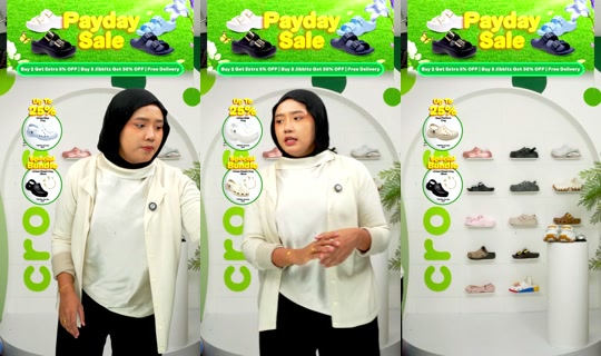 crocsmy TikTok Live — Aug 25, 2026, 4:15 AM