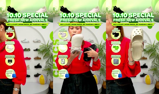 crocsmy TikTok Live — Oct 3, 2026, 3:00 AM