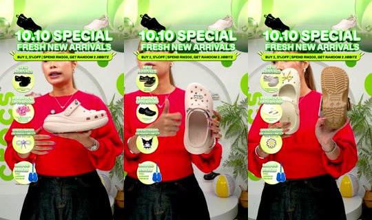 crocsmy TikTok Live — Oct 3, 2026, 5:31 AM