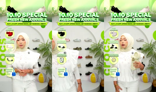 crocsmy TikTok Live — Oct 3, 2026, 8:52 AM