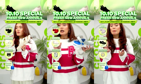 crocsmy TikTok Live — Oct 3, 2026, 12:35 PM