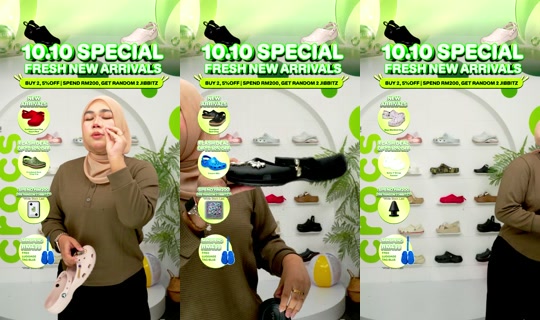 crocsmy TikTok Live — Oct 3, 2026, 3:15 PM