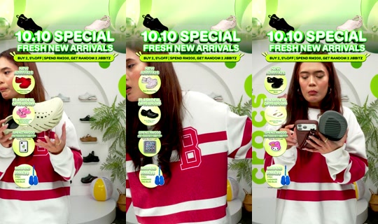 crocsmy TikTok Live — Oct 3, 2026, 5:08 PM
