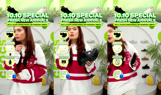 crocsmy TikTok Live — Oct 3, 2026, 5:58 PM