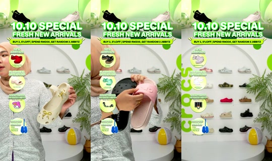 crocsmy TikTok Live — Oct 4, 2026, 8:21 AM