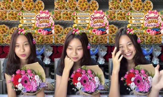 flowersuppliersg TikTok Live — Sep 23, 2026, 7:00 AM