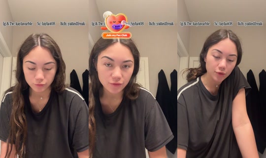 kaylavarble TikTok Live — Oct 3, 2026, 2:15 PM