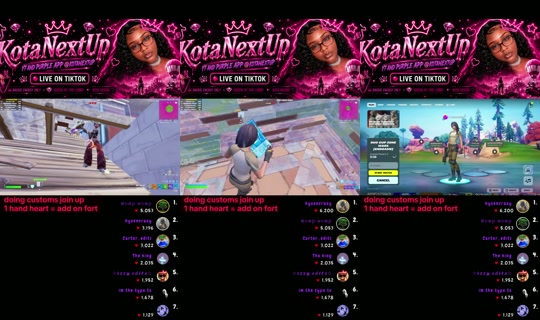 kotaupnext TikTok Live — Aug 23, 2026, 10:42 PM