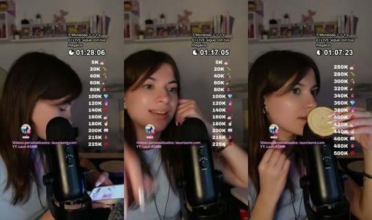 lauuriasmr TikTok Live — Oct 2, 2026, 9:55 AM
