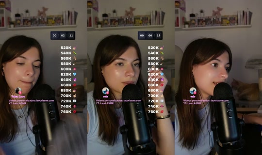 lauuriasmr TikTok Live — Oct 2, 2026, 12:26 PM