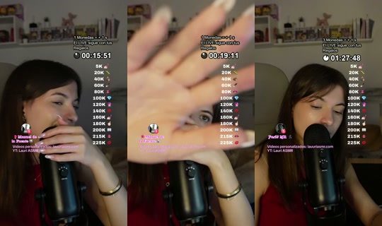 lauuriasmr TikTok Live — Oct 3, 2026, 10:23 AM