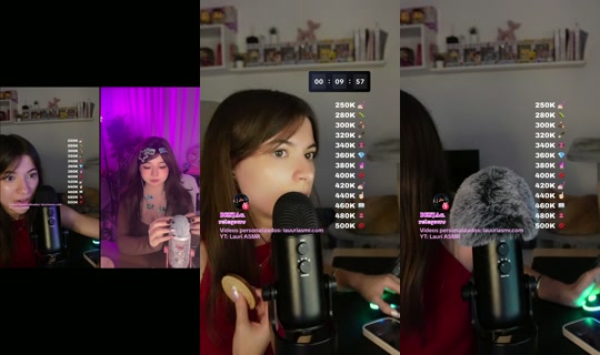 lauuriasmr TikTok Live — Oct 3, 2026, 12:03 PM