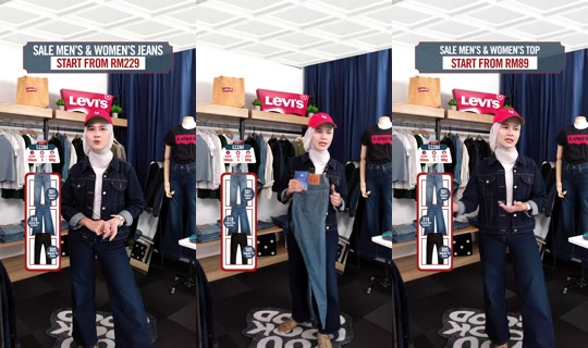 levis.malaysia TikTok Live — Oct 4, 2026, 1:01 PM