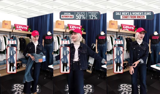 levis.malaysia TikTok Live — Oct 7, 2026, 3:11 PM