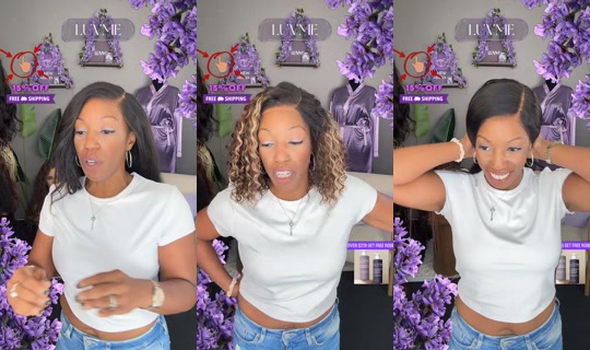 luvmehair TikTok Live — Aug 30, 2026, 8:16 PM