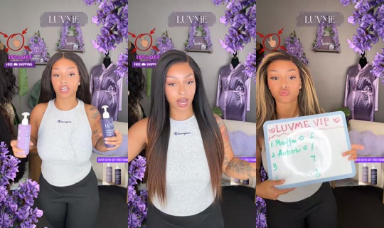 luvmehair TikTok Live — Aug 30, 2026, 9:02 PM