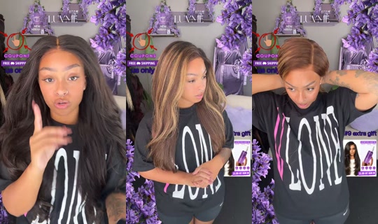 luvmehair TikTok Live — Oct 8, 2026, 5:43 PM