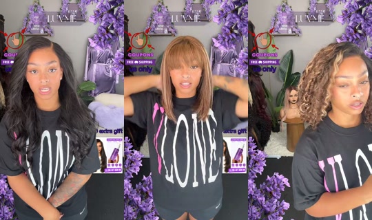luvmehair TikTok Live — Oct 8, 2026, 6:34 PM