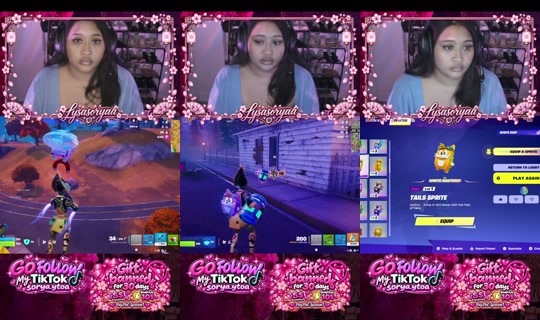 lysasorya94 TikTok Live — Oct 9, 2026, 1:09 AM