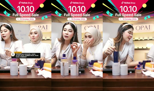 opaifragrance TikTok Live — Oct 8, 2026, 1:38 PM