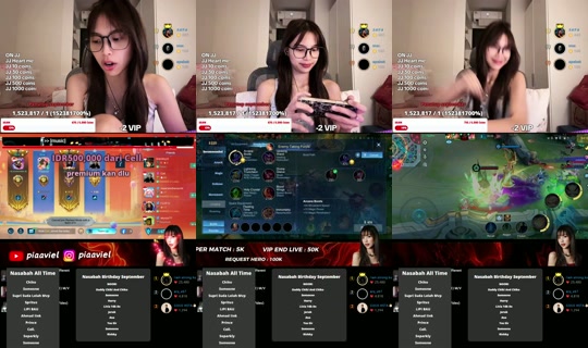 piaaviel TikTok Live — Sep 30, 2026, 10:45 AM