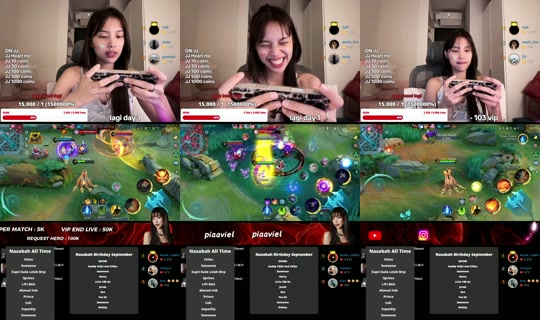 piaaviel TikTok Live — Sep 30, 2026, 7:59 PM