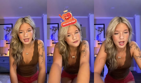 pinkglitterblondqueen TikTok Live — Oct 1, 2026, 11:54 PM
