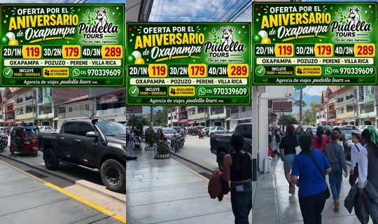 pudellatours.oxapampa TikTok Live — Aug 30, 2026, 4:34 PM