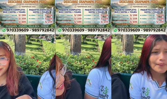 pudellatours.oxapampa TikTok Live — Sep 2, 2026, 2:16 PM