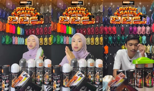 samuraipaintmy TikTok Live — Sep 30, 2026, 3:50 AM