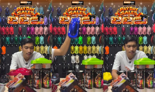 samuraipaintmy TikTok Live — Sep 30, 2026, 4:40 AM