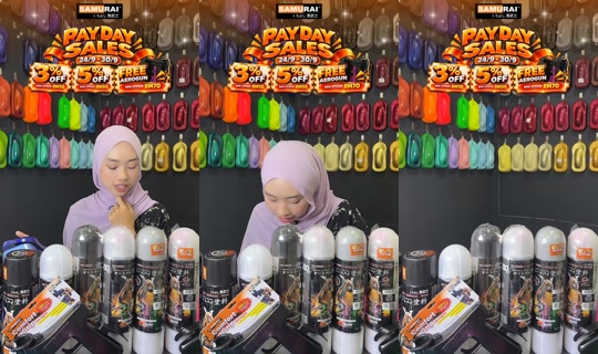 samuraipaintmy TikTok Live — Sep 30, 2026, 8:13 AM