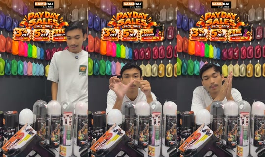samuraipaintmy TikTok Live — Sep 30, 2026, 9:12 AM