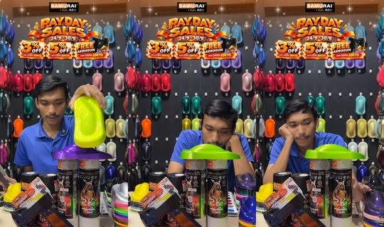 samuraipaintmy TikTok Live — Oct 5, 2026, 3:54 AM