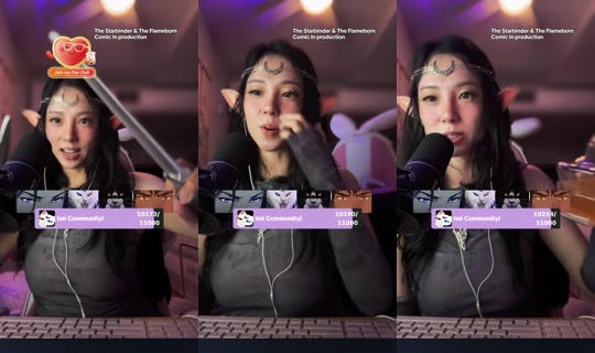 sashimielf TikTok Live — Sep 27, 2026, 1:05 AM